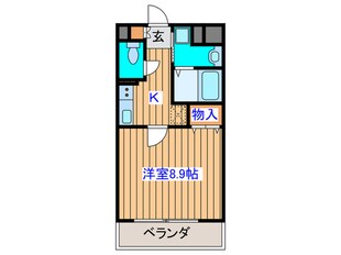 Ｔ　ｓ　ＩＺＵＭＩの物件間取画像